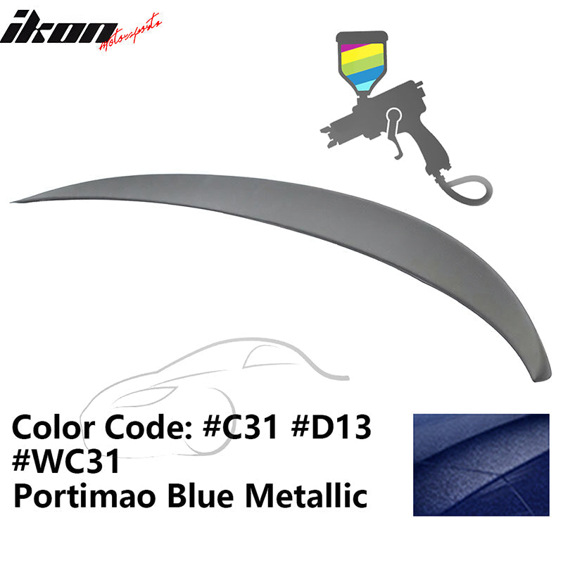 2011-2017 BMW F10 5-Series Sedan 4-Door Trunk Spoiler ABS