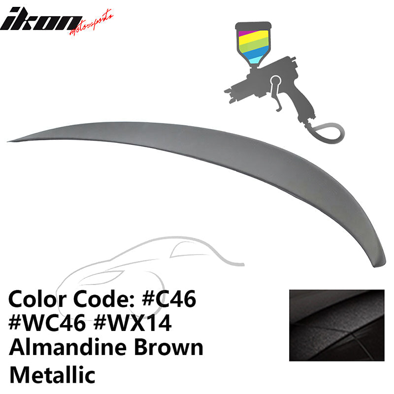 2011-2017 BMW F10 5-Series Sedan 4-Door Trunk Spoiler ABS