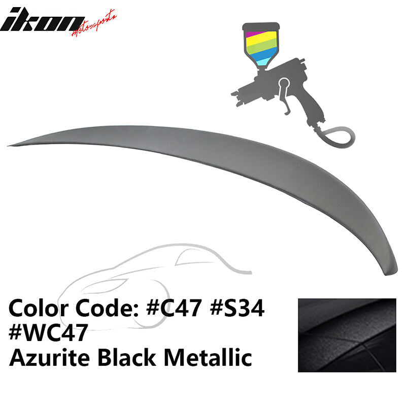 2011-2017 BMW F10 5-Series Sedan 4-Door Trunk Spoiler ABS
