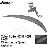 2011-2017 BMW F10 5-Series Sedan 4-Door Trunk Spoiler ABS