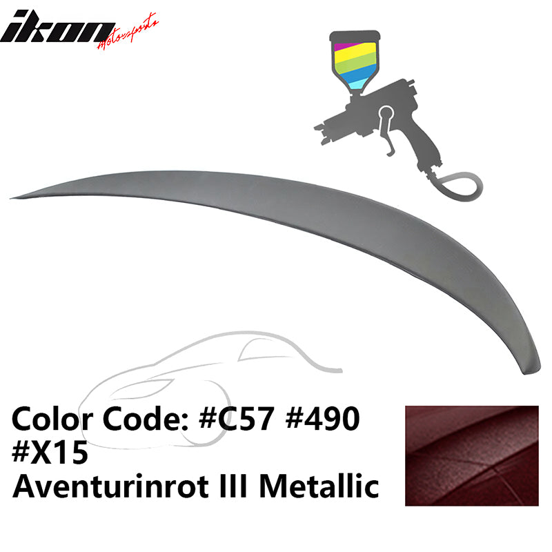 2011-2017 BMW F10 5-Series Sedan 4-Door Trunk Spoiler ABS