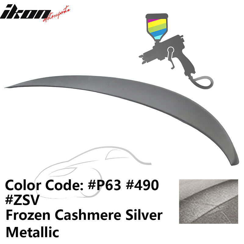 2011-2017 BMW F10 5-Series Sedan 4-Door Trunk Spoiler ABS