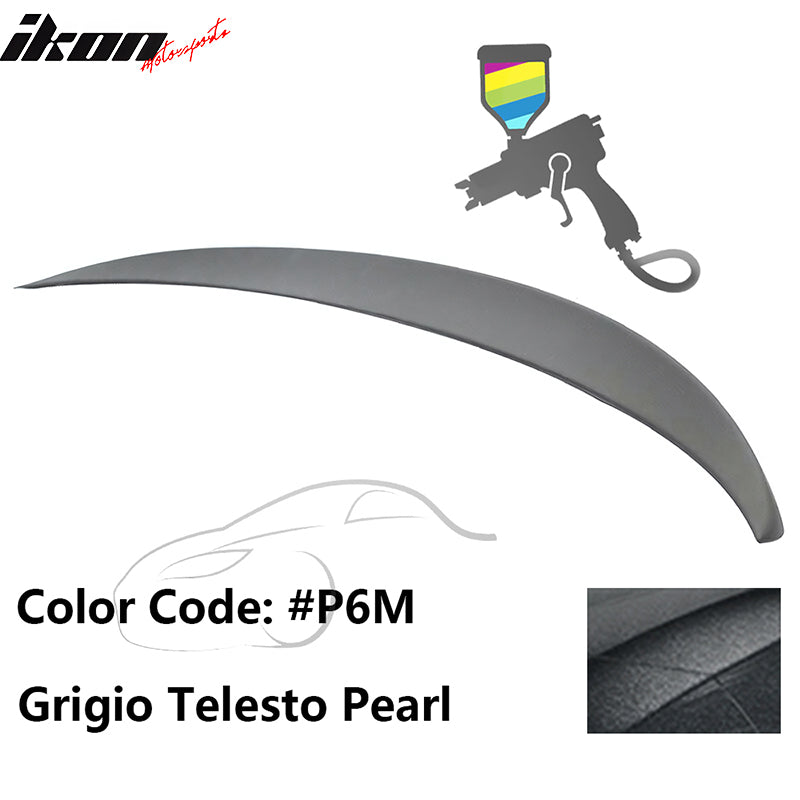 2011-2017 BMW F10 5-Series Sedan 4-Door Trunk Spoiler ABS