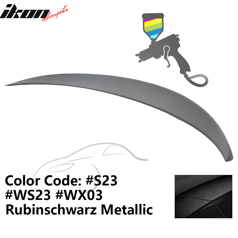 2011-2017 BMW F10 5-Series Sedan 4-Door Trunk Spoiler ABS