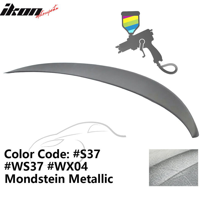 2011-2017 BMW F10 5-Series Sedan 4-Door Trunk Spoiler ABS