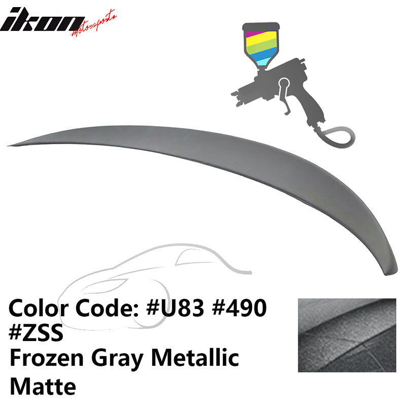 2011-2017 BMW F10 5-Series Sedan 4-Door Trunk Spoiler ABS