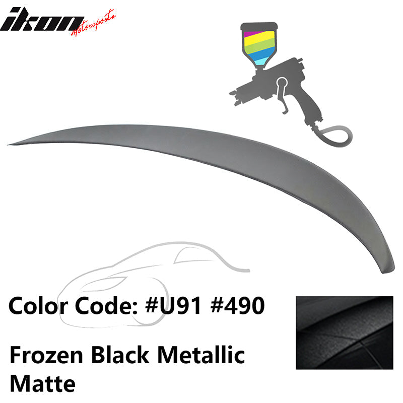 2011-2017 BMW F10 5-Series Sedan 4-Door Trunk Spoiler ABS