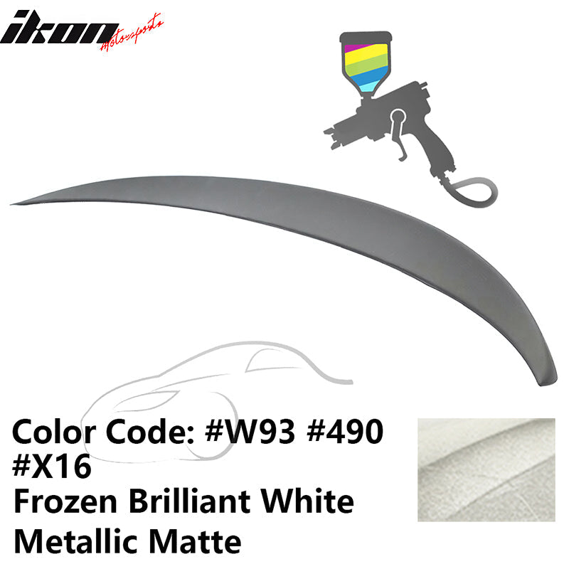 2011-2017 BMW F10 5-Series Sedan 4-Door Trunk Spoiler ABS