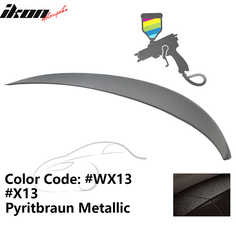 2011-2017 BMW F10 5-Series Sedan 4-Door Trunk Spoiler ABS