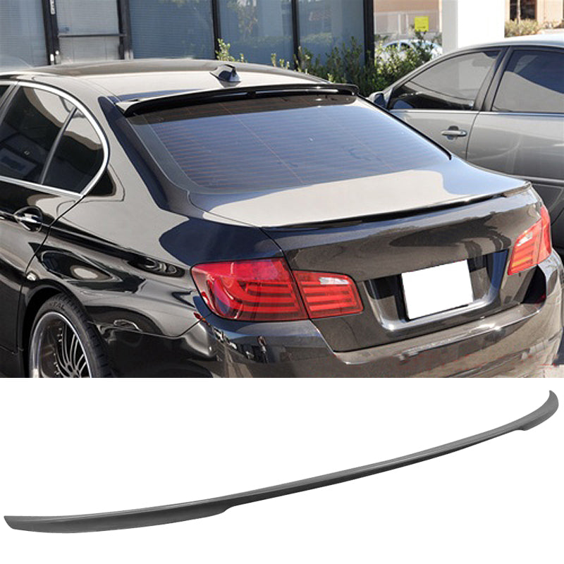 2011-17 BMW F10 5 Series Sedan P Style Unpainted Rear Spoiler Wing ABS