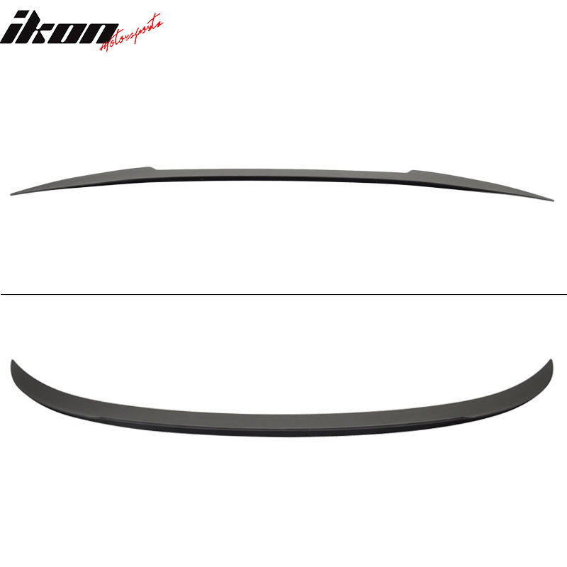 2012-18 BMW F12 6 Series Convertible Matte Black Rear Spoiler Wing ABS