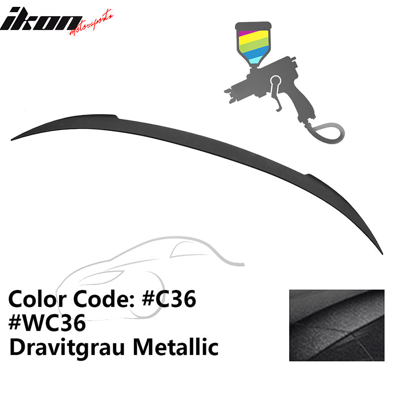 2012-2019 BMW F13 M6 Coupe V Style Rear Spoiler ABS