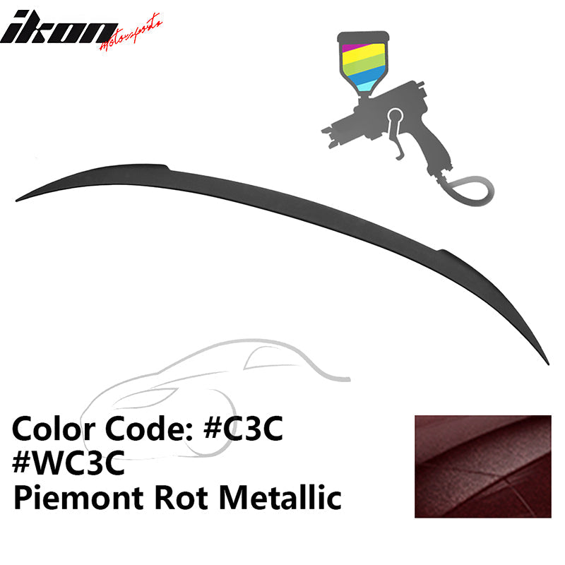 2012-2019 BMW F13 M6 Coupe V Style Rear Spoiler ABS