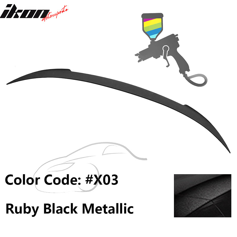 2012-2019 BMW F13 M6 Coupe V Style Rear Spoiler ABS