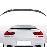 2012-2019 BMW F13 M6 Coupe V Style Matte Black Rear Spoiler Wing