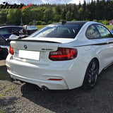 2014-2021 BMW 2-Series Performance Style Carbon Fiber Trunk Spoiler
