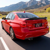 Trunk Spoiler for BMW F30 3-Series Sedan 2012-2018 PSM Carbon Fiber Print