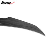 2015-2020 BMW F82 M4 Coupe V Style Rear Spoiler Wing Carbon Fiber Lip