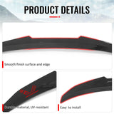 2014-2020 BMW 4-Series F83 M4 Convertible PSM Style Gloss Black Trunk Spoiler ABS