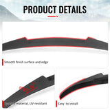 2015-2020 BMW F36 4 Series Gran Coupe M4 Style Carbon Fiber Print Trunk Spoiler ABS