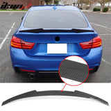 2015-2020 BMW F36 4 Series Gran Coupe M4 Style Carbon Fiber Print Trunk Spoiler ABS