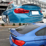 2015-2020 BMW F36 4 Series Gran Coupe M4 Style Carbon Fiber Print Trunk Spoiler ABS