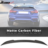 2015-2020 BMW F82 M4 CS Style Carbon Fiber Rear Trunk Spoiler Wing