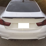 2015-2020 BMW M4 F82 4-Series P Style Carbon Fiber Trunk Spoiler