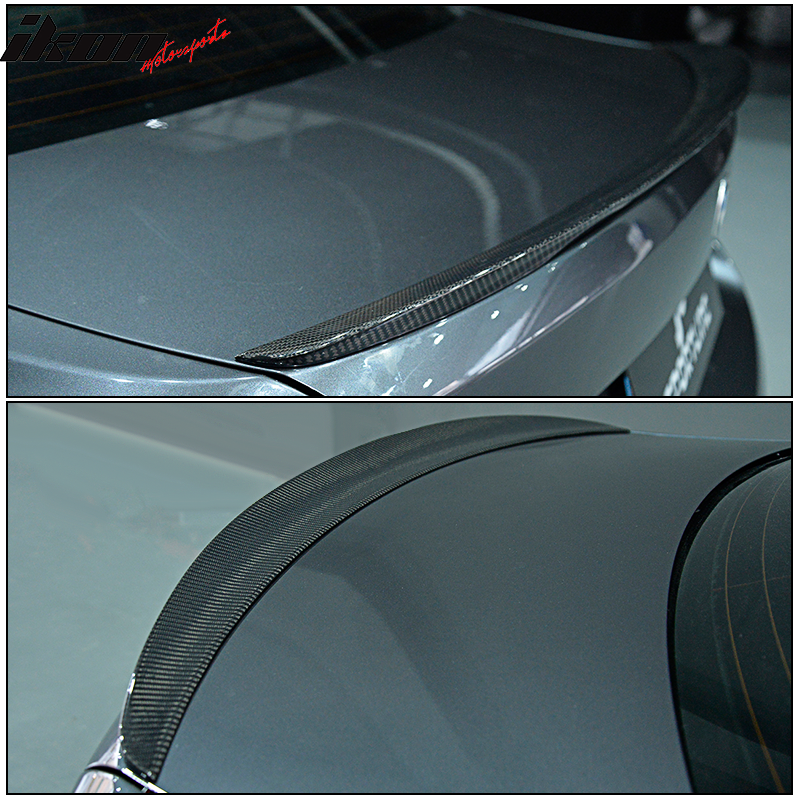 14-21 BMW F22 F87 M2 Performance Style Rear Spoiler Wing Carbon Fiber