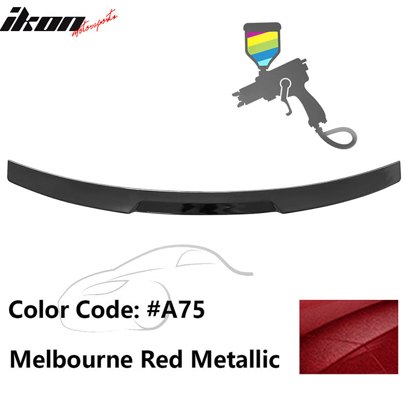 2020-2022 BMW G12 7-Series IKON Style Trunk Spoiler Painted #A75 Melbourne Red Metallic ABS