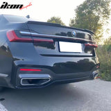 2020-2022 BMW G12 7-Series IK Style Gloss Black Rear Spoiler Wing ABS