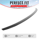 2016-2022 BMW G11 G12 7-Series & M760i IKON Style Unpainted Black Trunk Spoiler ABS