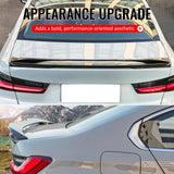 2019-2026 BMW G20 3-Series 320i 330e 330i xDrive Rear Trunk Deck Lid Spoiler Wing Lip Exterior Auto Parts IKON Style Gloss Black ABS