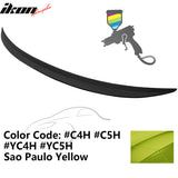 2019-2024 BMW G20 3 Series #C4H Sao Paulo Yellow Trunk Spoiler ABS