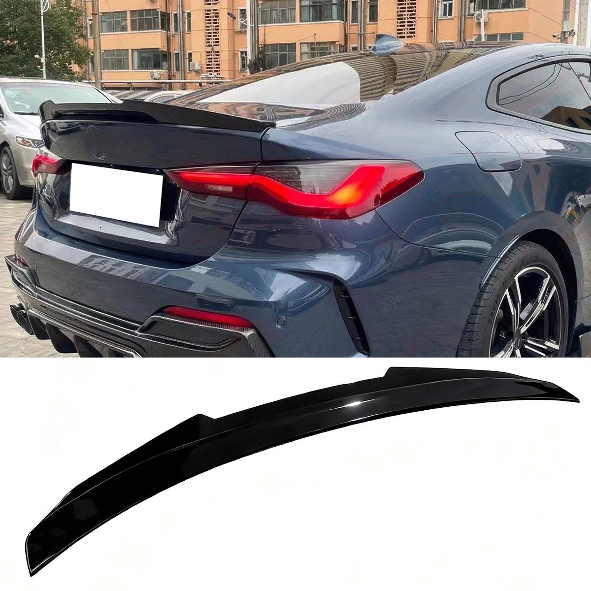 Trunk Spoiler for BMW G22 4-Series Coupe 2021-2026 PSM