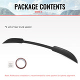 2017-2023 BMW 5 Series G30 & F90 M5 IKON Style Rear Trunk Spoiler Wing Gloss Black ABS
