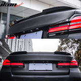 2017-2023 BMW 5 Series G30 & F90 M5 IKON Style Rear Trunk Spoiler Wing Gloss Black ABS