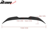 22-25 BMW G42 G87 2DR M Performance Rear Spoiler Wing Dry Carbon Fiber