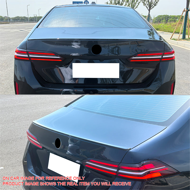 Trunk Spoiler for BMW G60 5 Series G90 M5 2024-2026 M Sport Gloss Black