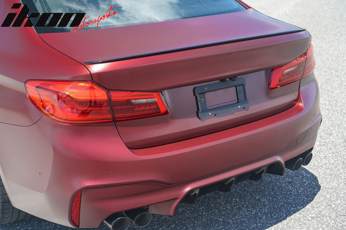 2017-23 BMW G30 5 Series F90 M5 Style Rear Spoiler Unpainted ABS