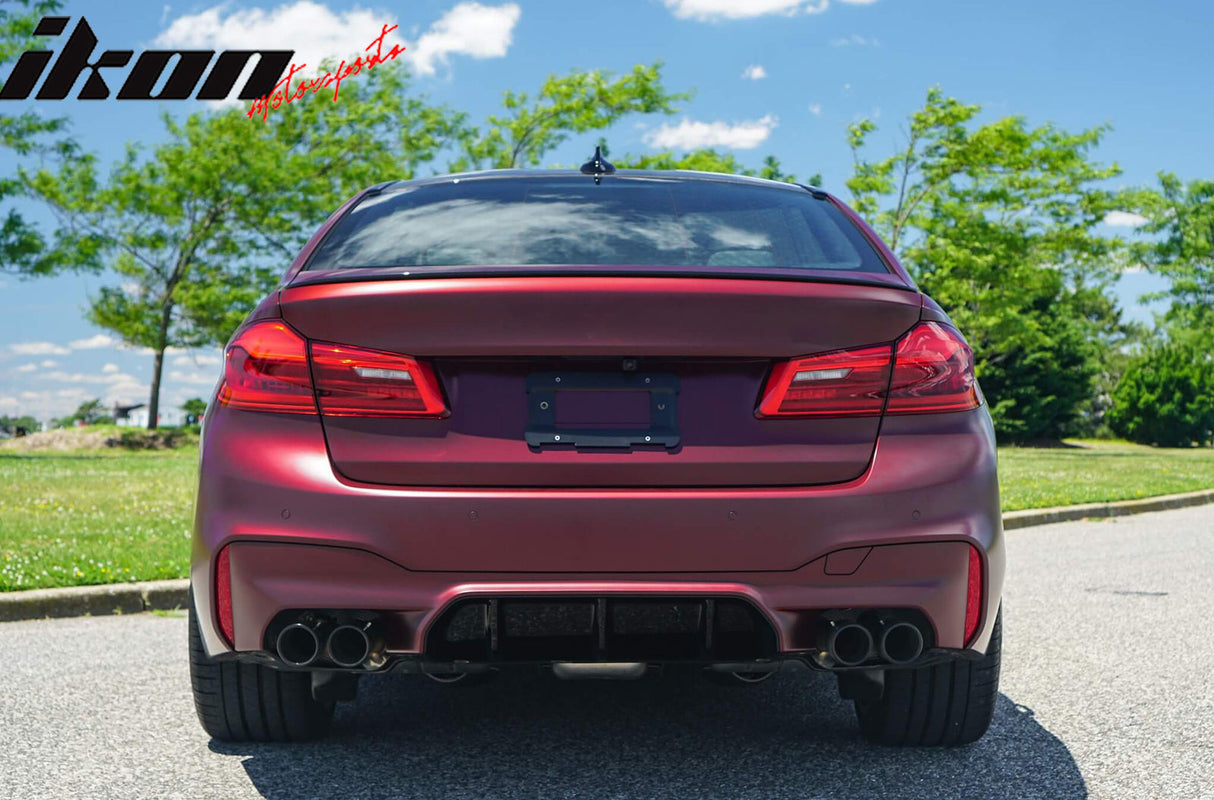 2017-23 BMW G30 5 Series F90 M5 Style Rear Spoiler Unpainted ABS