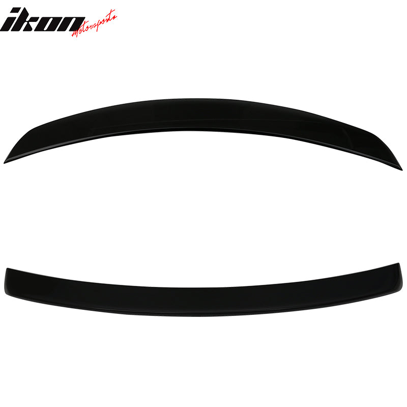 2011-2023 Chrysler 300 Painted #PX8 Black Rear Spoiler Wing ABS