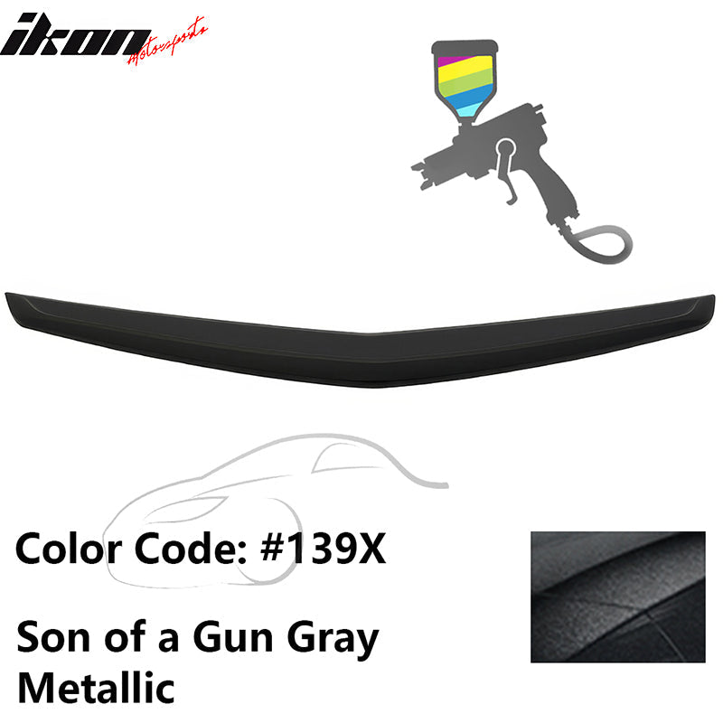 2013-2018 Cadillac ATS Sedan OEM Style Painted Rear Trunk Spoiler