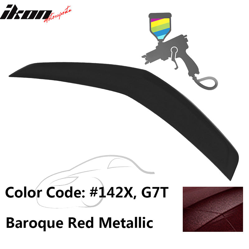 2013-2018 Cadillac ATS Sedan OEM Style Painted Rear Trunk Spoiler