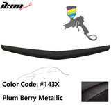 2013-2018 Cadillac ATS Sedan OEM Style Painted Rear Trunk Spoiler