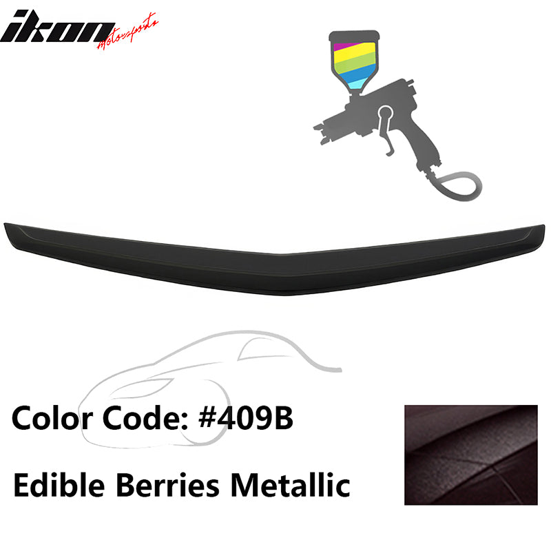 2013-2018 Cadillac ATS Sedan OEM Style Painted Rear Trunk Spoiler