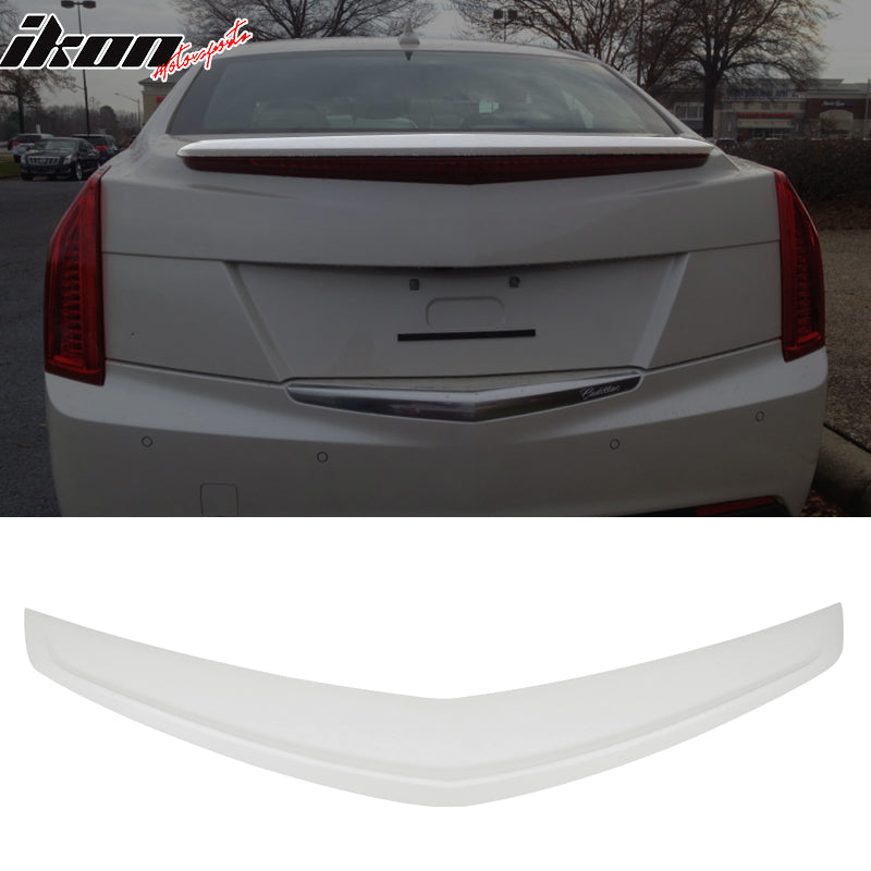 2013-2018 Cadillac ATS Sedan OEM Style Painted Rear Trunk Spoiler