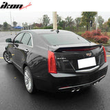 2016-2019 Cadillac ATS Sedan V Style Trunk Spoiler Wing ABS