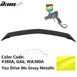 2016-2019 Cadillac ATS Sedan V Style Trunk Spoiler Wing ABS