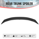 2016-2024 Chevrolet Camaro ZL1 Style Unpainted Black Trunk Spoiler ABS